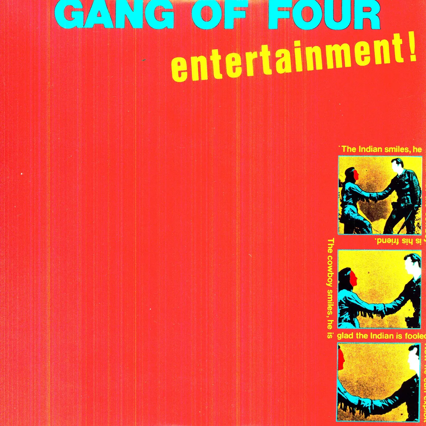 Gang Of Four ENTERTAINMENT Vinyl Record