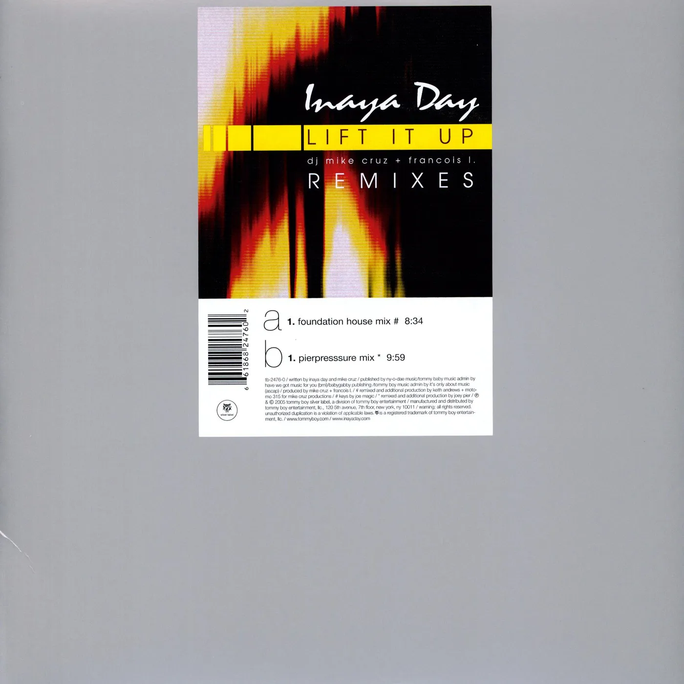 Inaya Day LIFT IT UP: REMIXES Vinyl Record