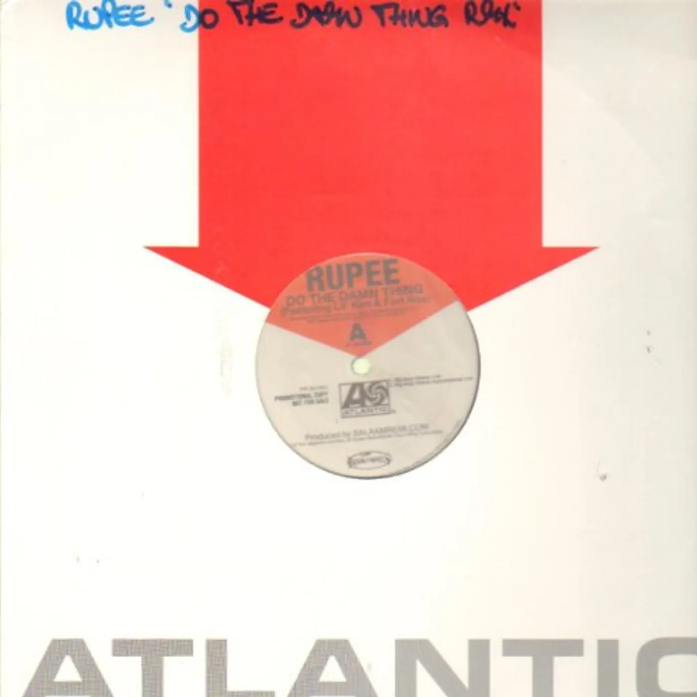 Rupee DO THE DAMN THING Vinyl Record