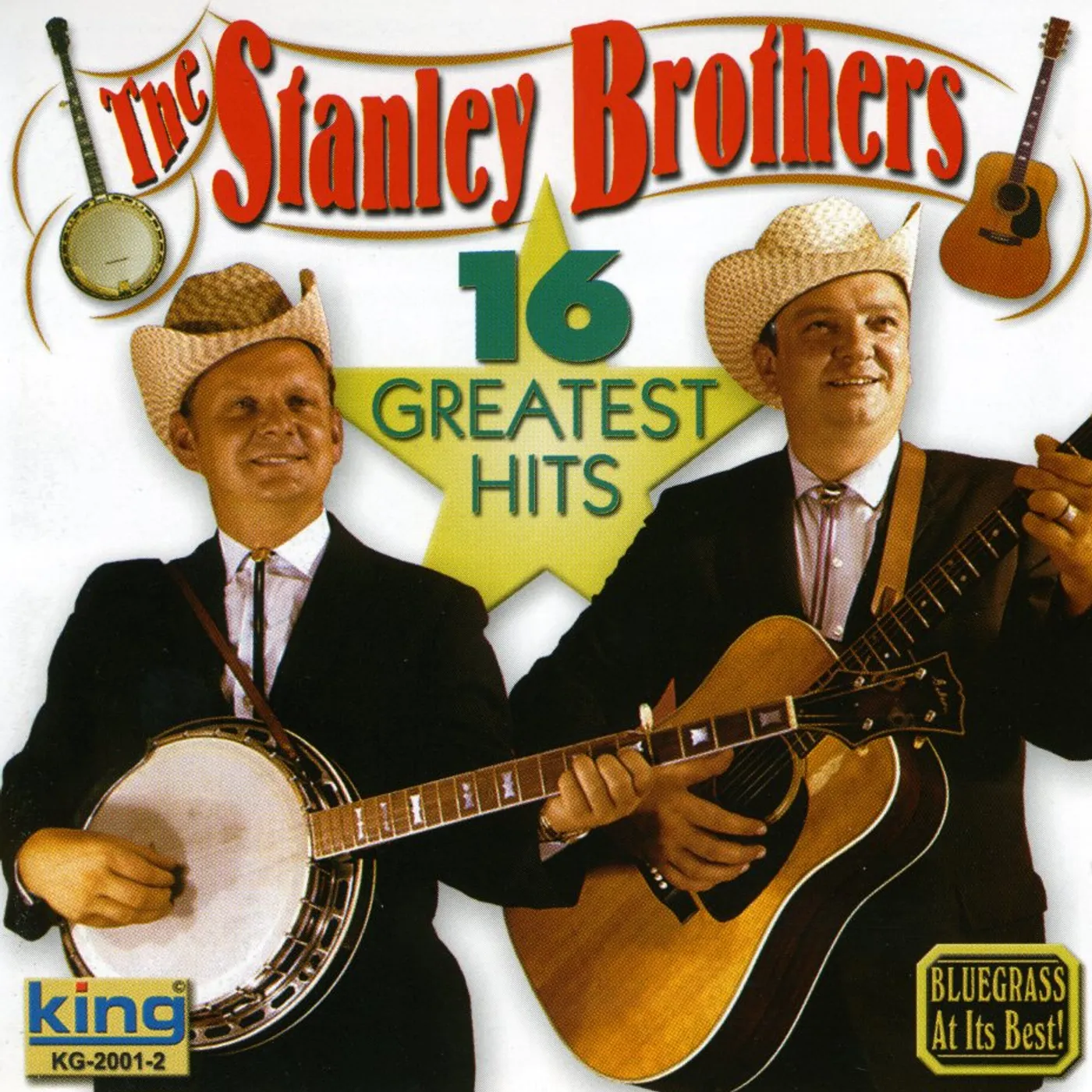 The Stanley Brothers 16 GREATEST HITS CD
