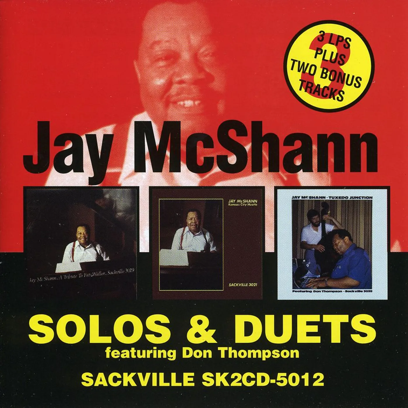 Jay McShann SOLOS & DUETS CD