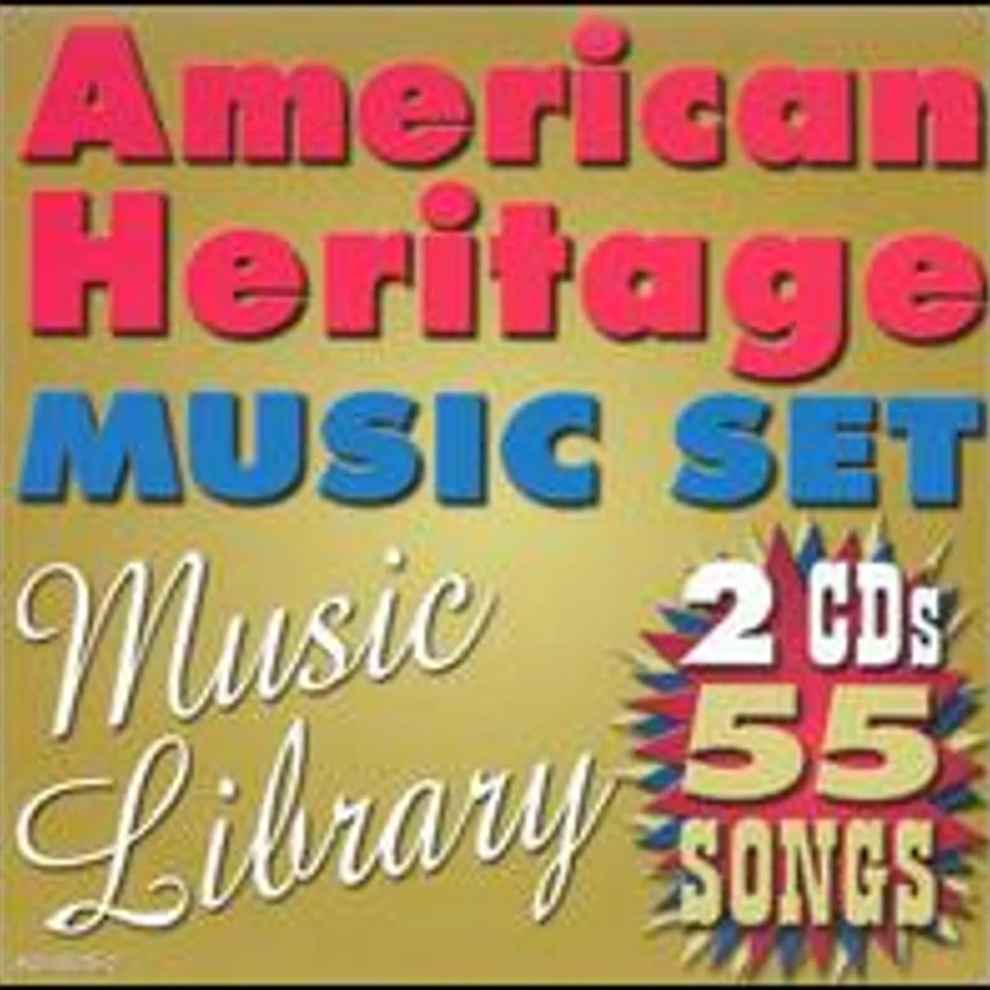 American Heritage 55 SONGS: MUSIC LIBRARY CD