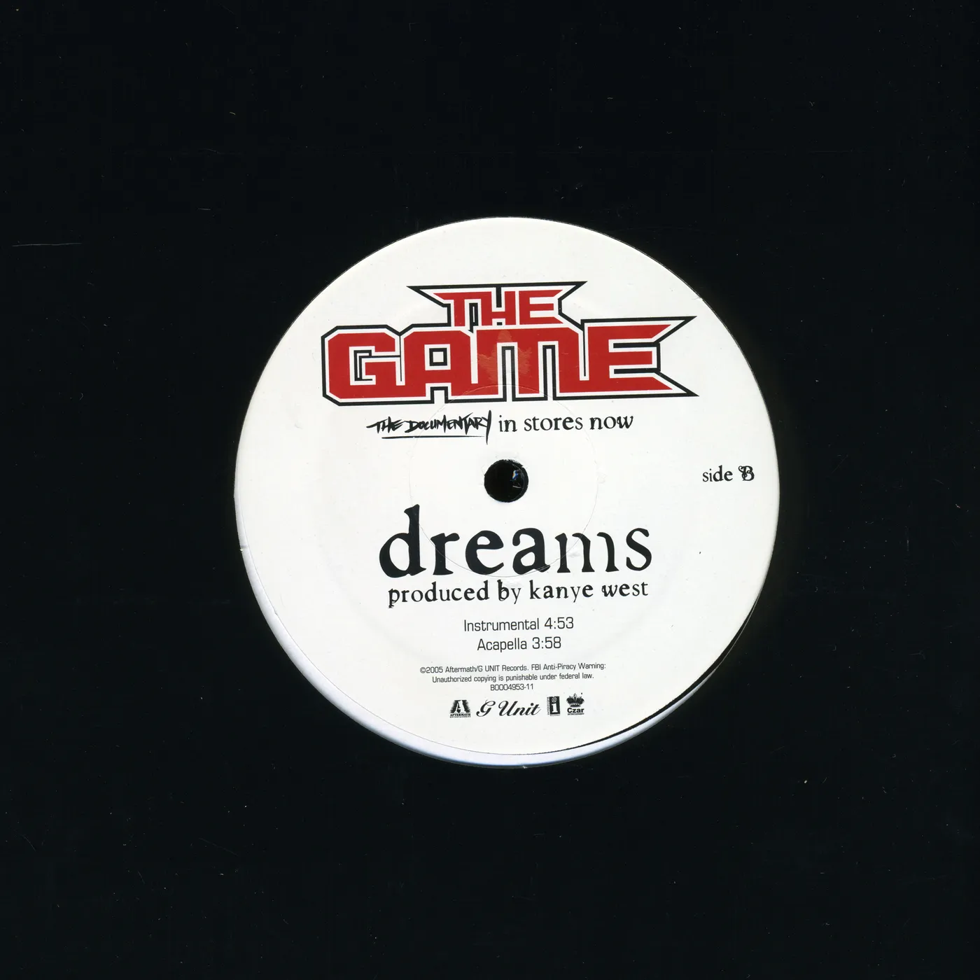 The Game DREAMS (X4) Vinyl Record