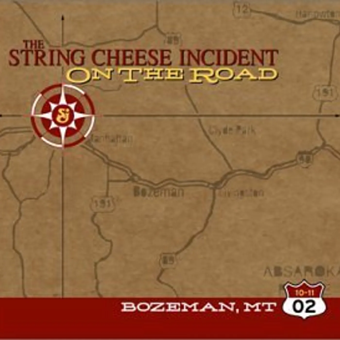 The String Cheese Incident OCTOBER 11 2002 BOZ CD
