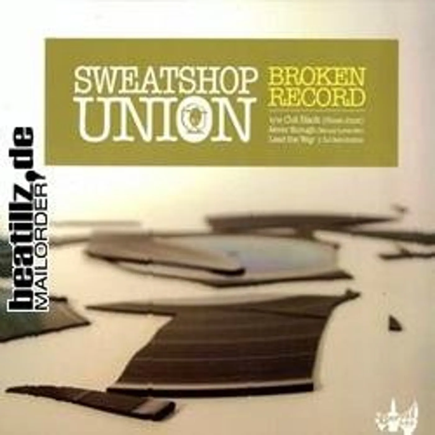 Sweatshop Union BROKEN RECORDS Vinyl Record