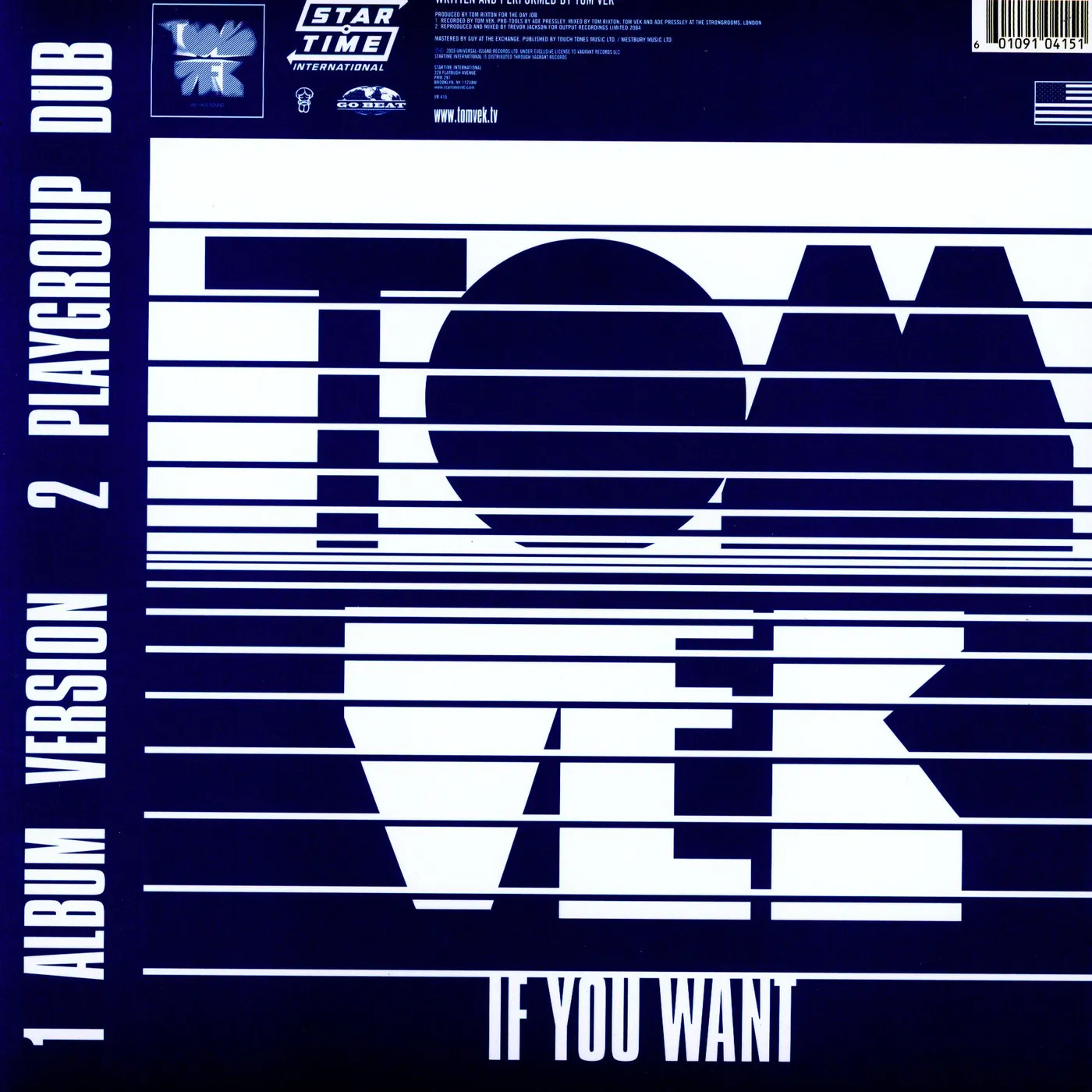 Tom Vek I AIN'T SAYING MY GOODBYES (X4) Vinyl Record