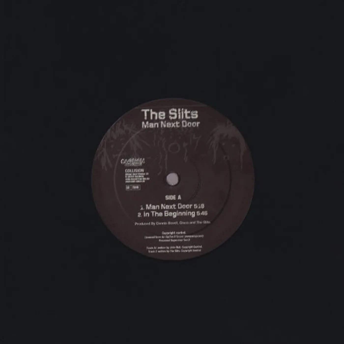 The Slits Man Next Door Vinyl Record