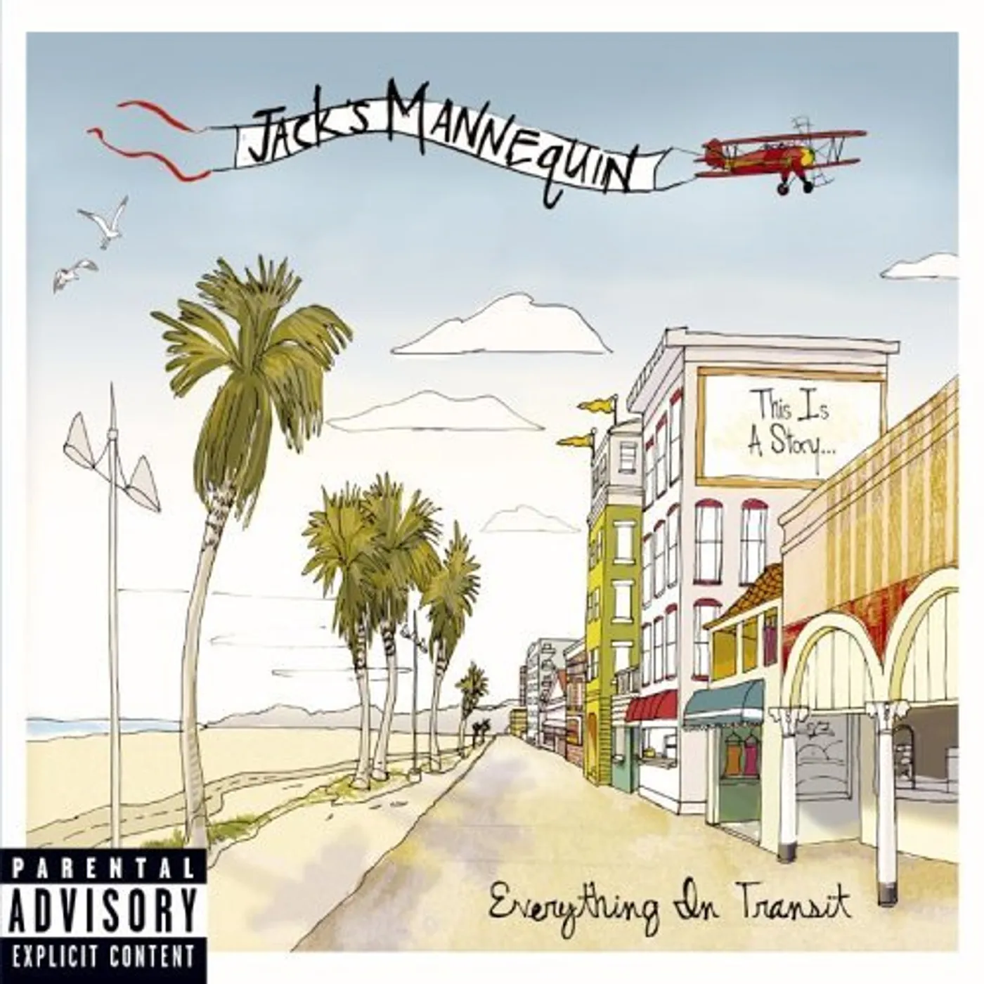 Jack's Mannequin EVERYTHING IN TRANSIT CD