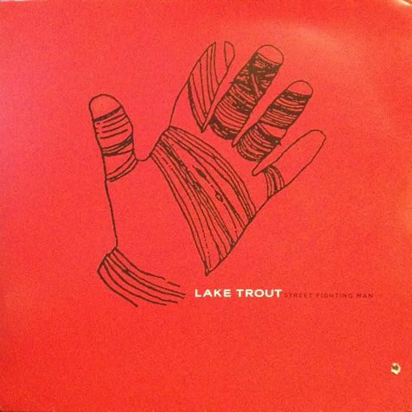 Lake Trout STREET FIGHTING / NOW WE KNOW Vinyl Record