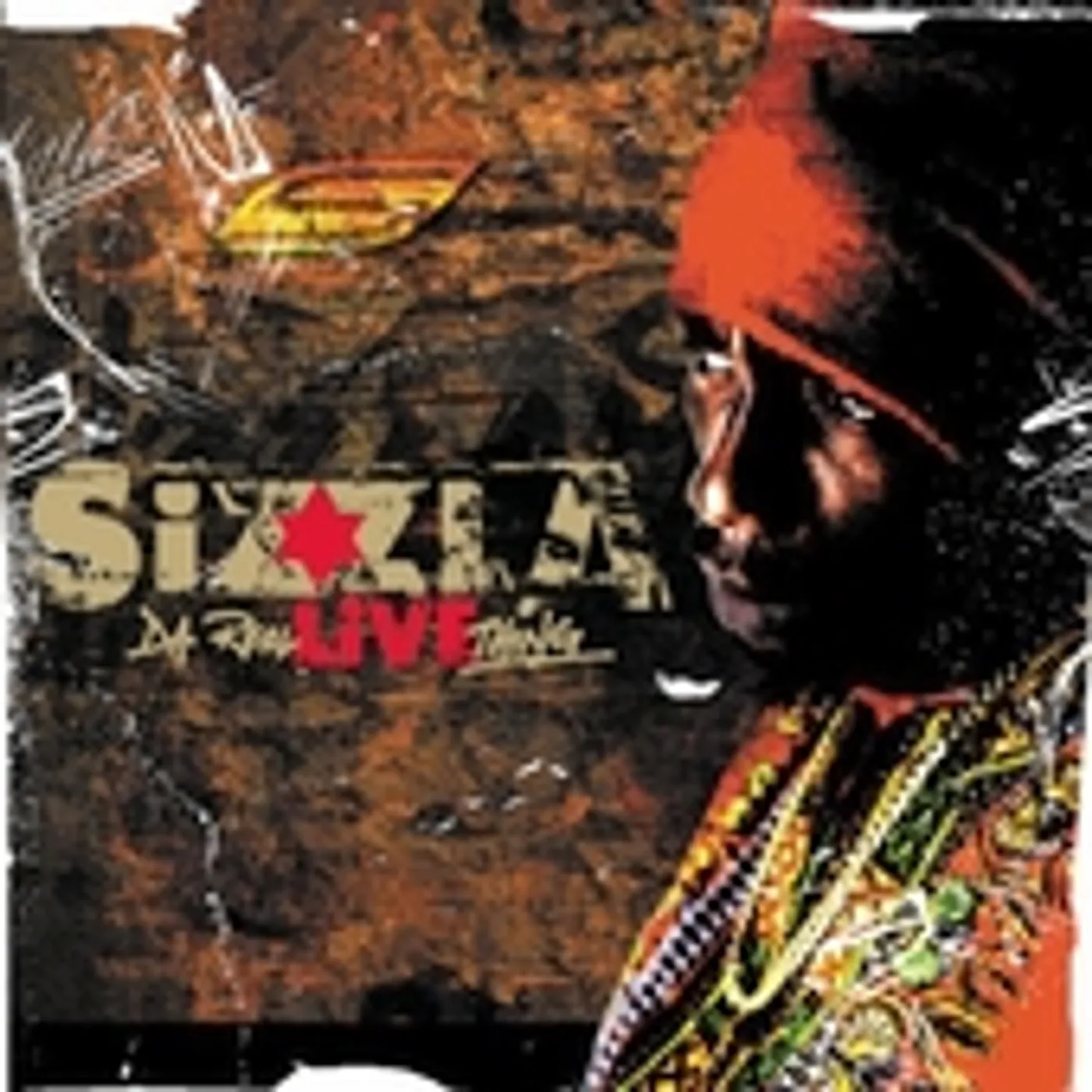 Sizzla DA REAL LIVE THING CD