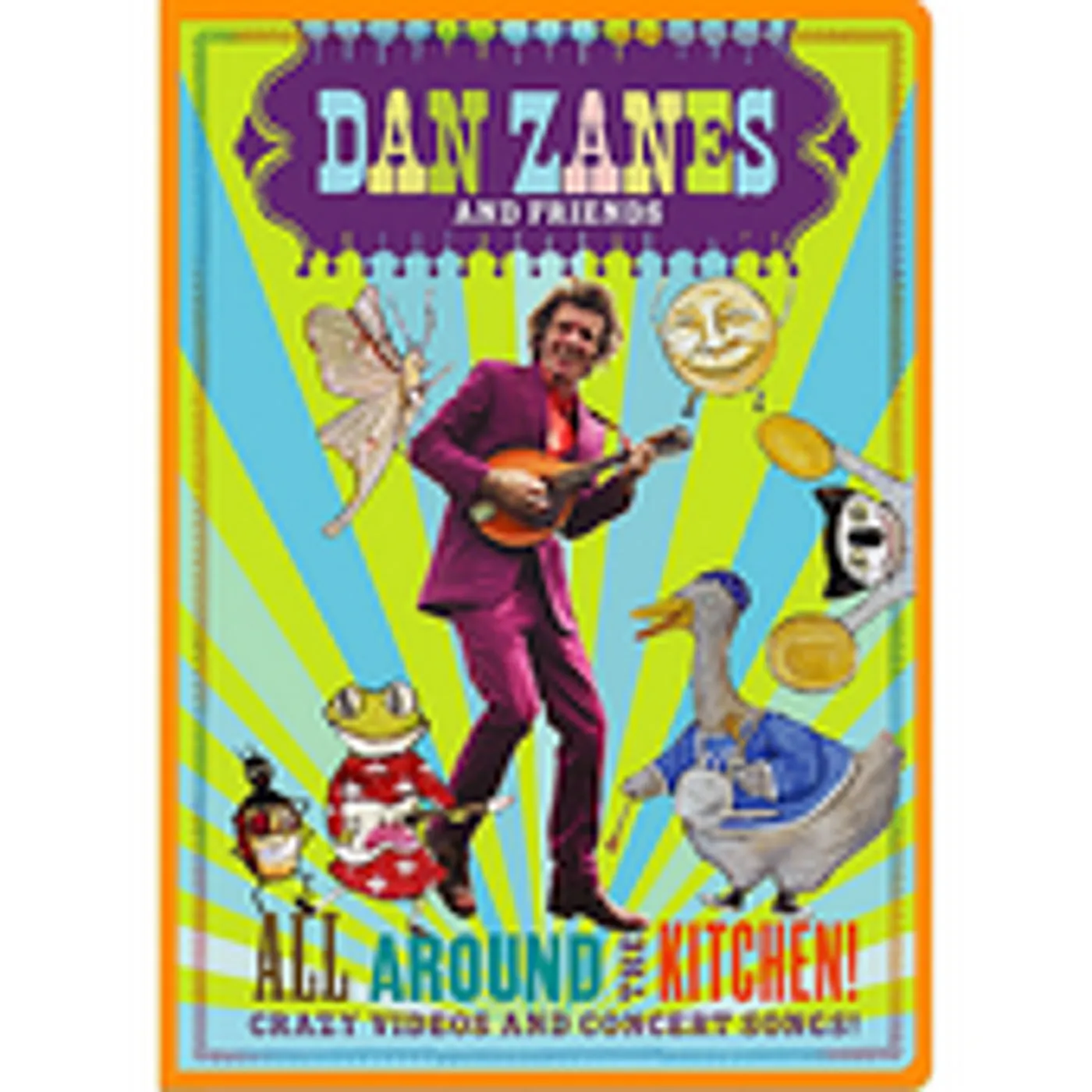 Dan Zanes ALL AROUND KITCHEN: CRAZY VIDEOS & CONCERT SONGS DVD