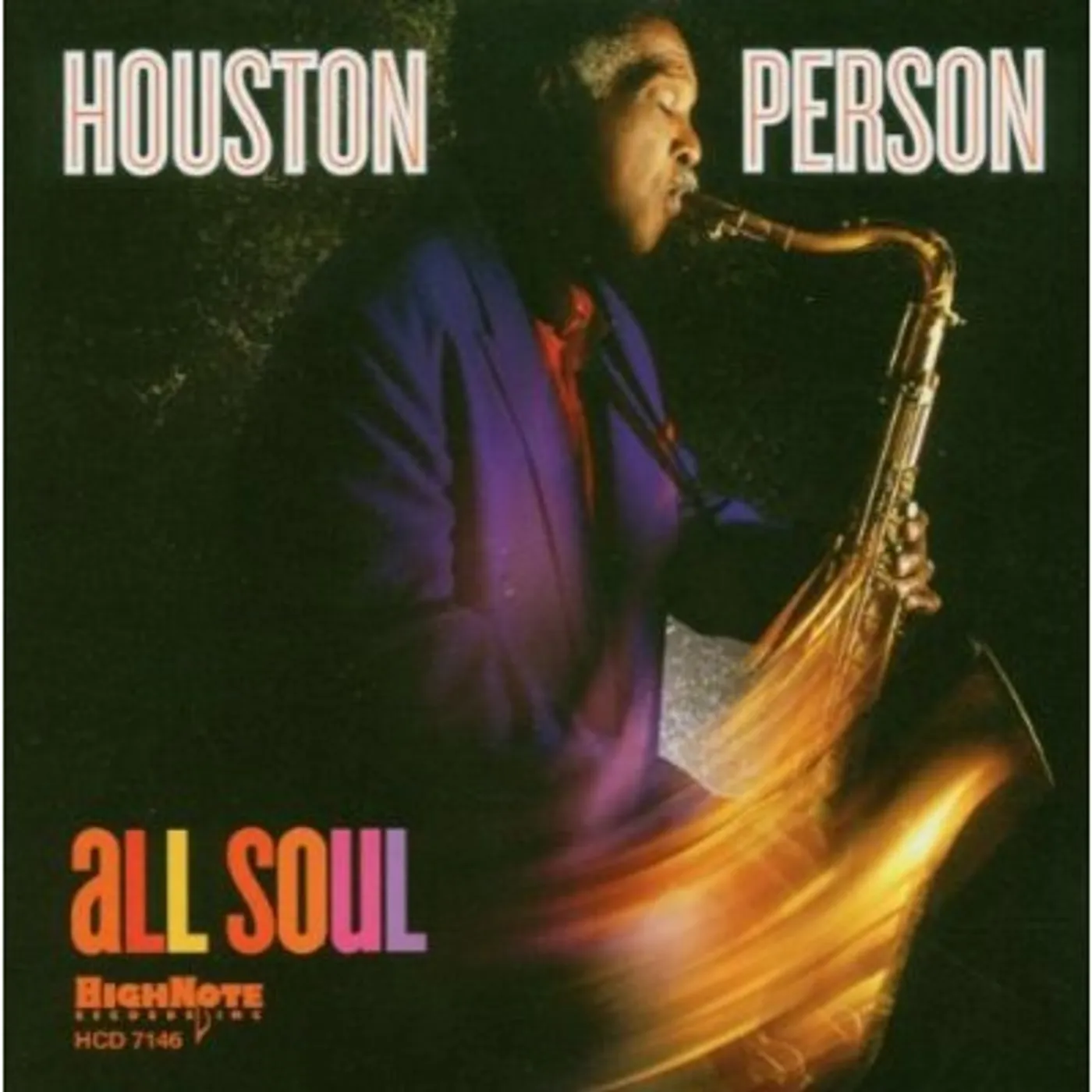 Houston Person ALL SOUL CD