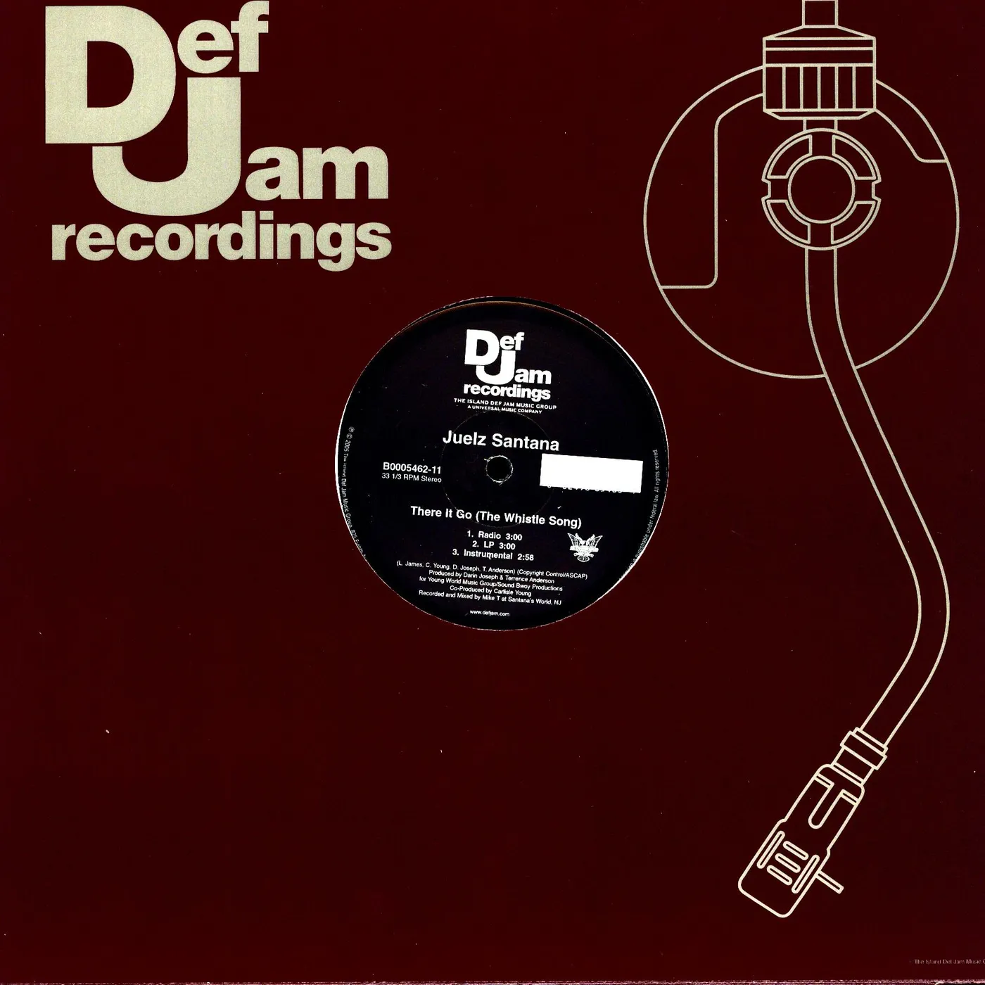 Juelz Santana THERE IT GO: THE WHISTLE SONG (X6) Vinyl Record