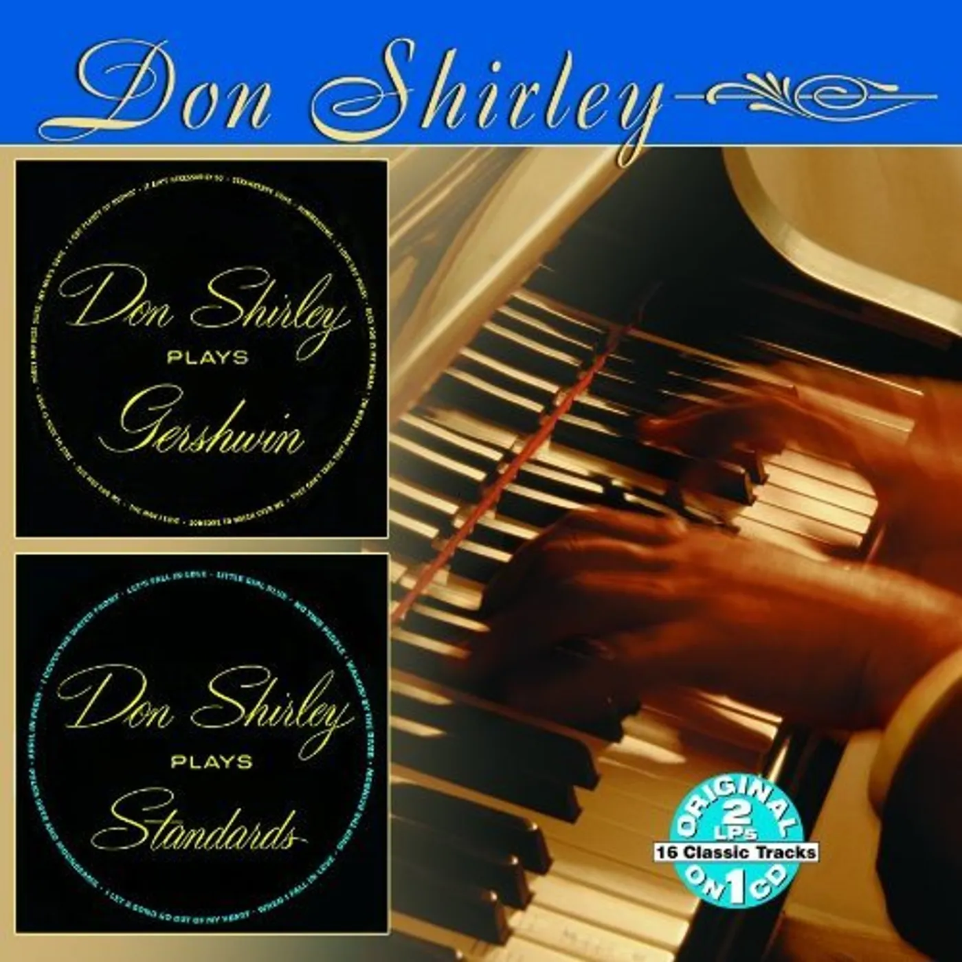 Don Shirley PLAYS GERSHWIN / PLAYS STANDARDS CD