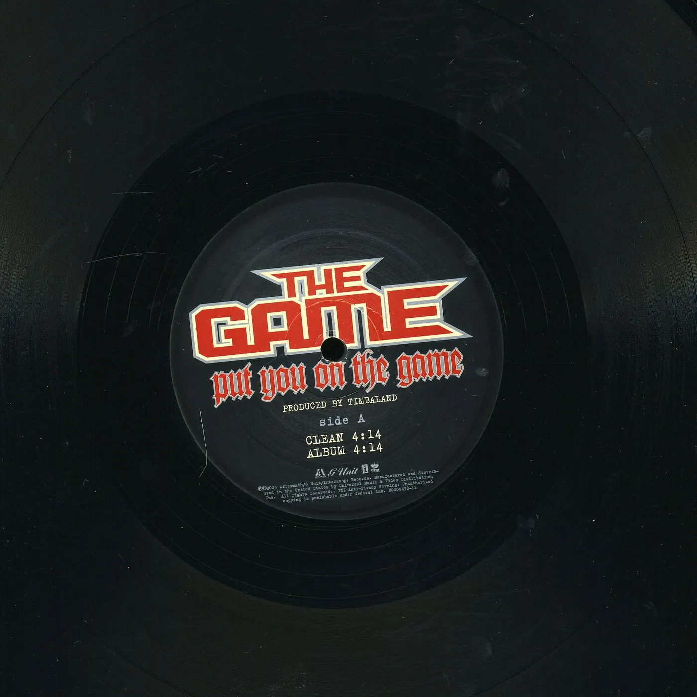 PUT YOU IN THE GAME (X4) Vinyl Record