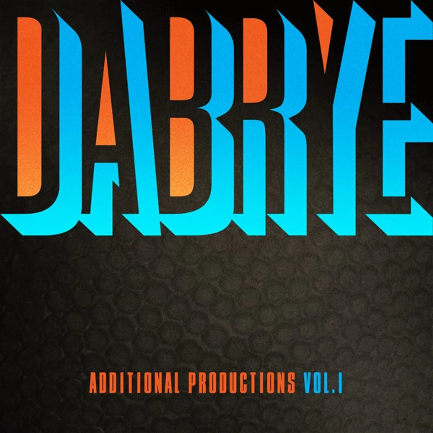 Dabrye ADDITIONAL PRODUCTIONS VOL. I Vinyl Record