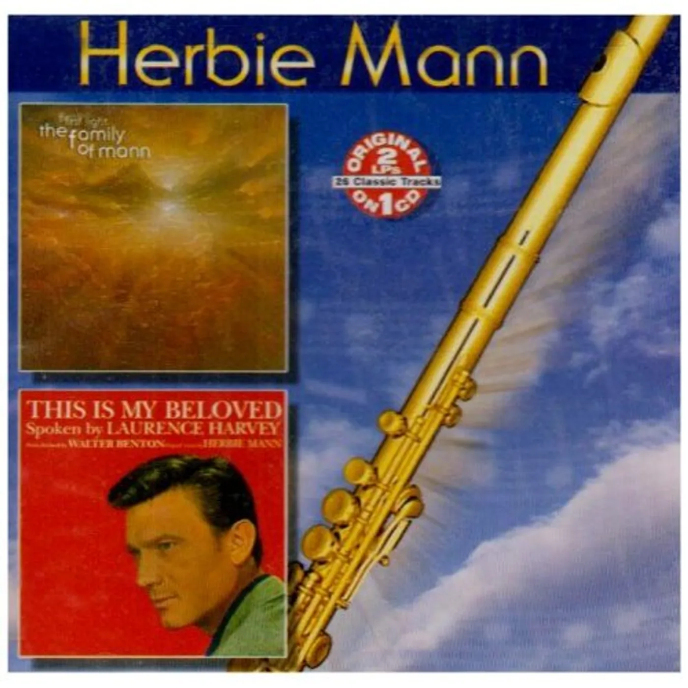 Herbie Mann FAMILY OF MANN: FIRST LIGHT / THIS IS MY BELOVED CD