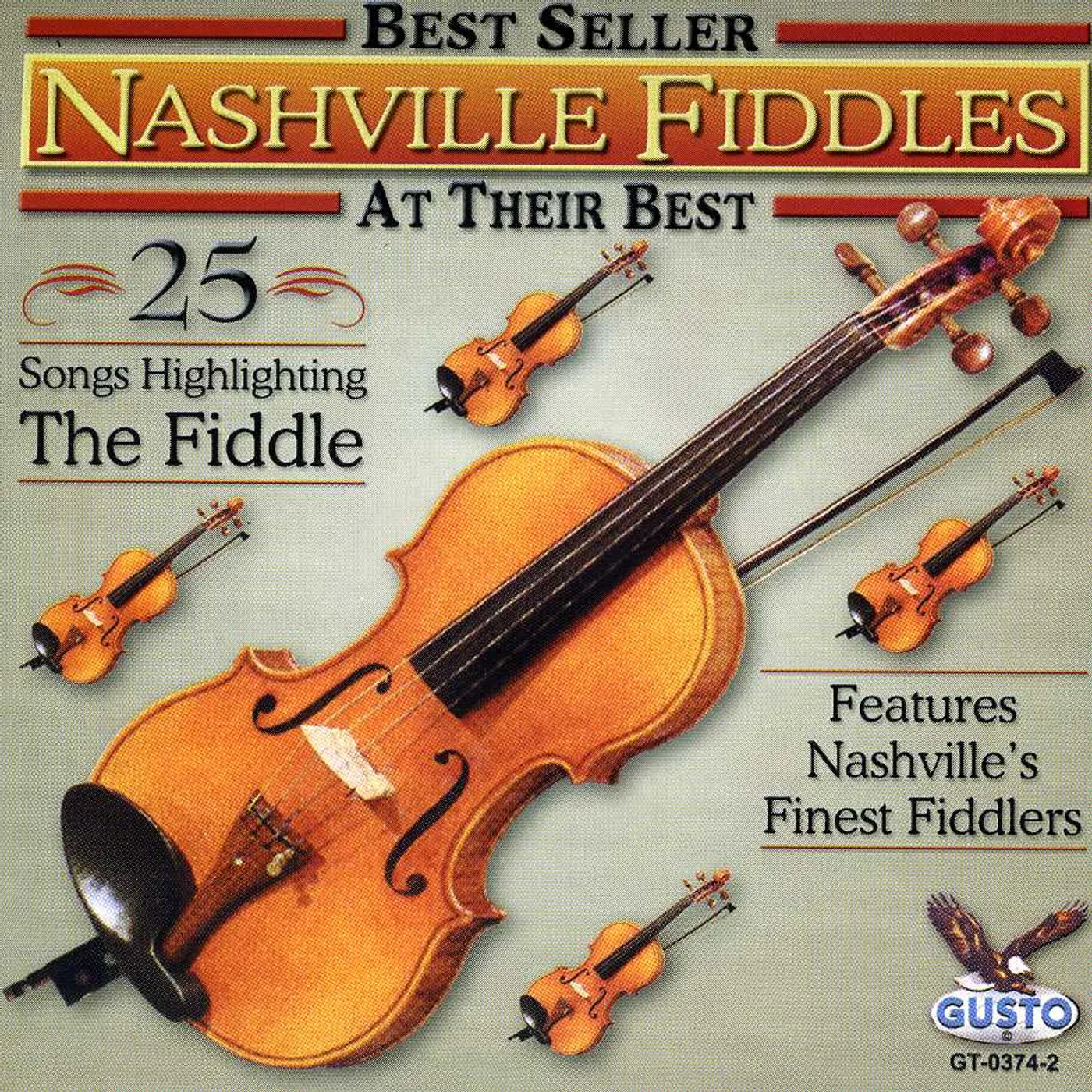Nashville Fiddles AT THEIR BEST: 25 SONGS CD