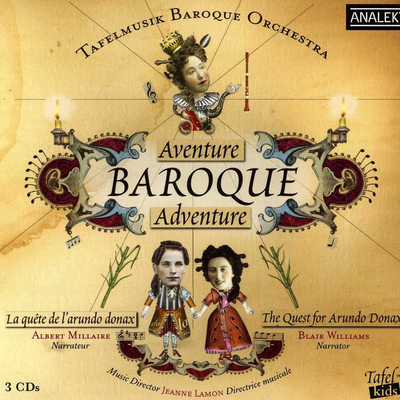 Tafelmusik Baroque Orchestra BAROQUE ADVENTURE: THE QUEST FOR ARUNDO DONAX CD