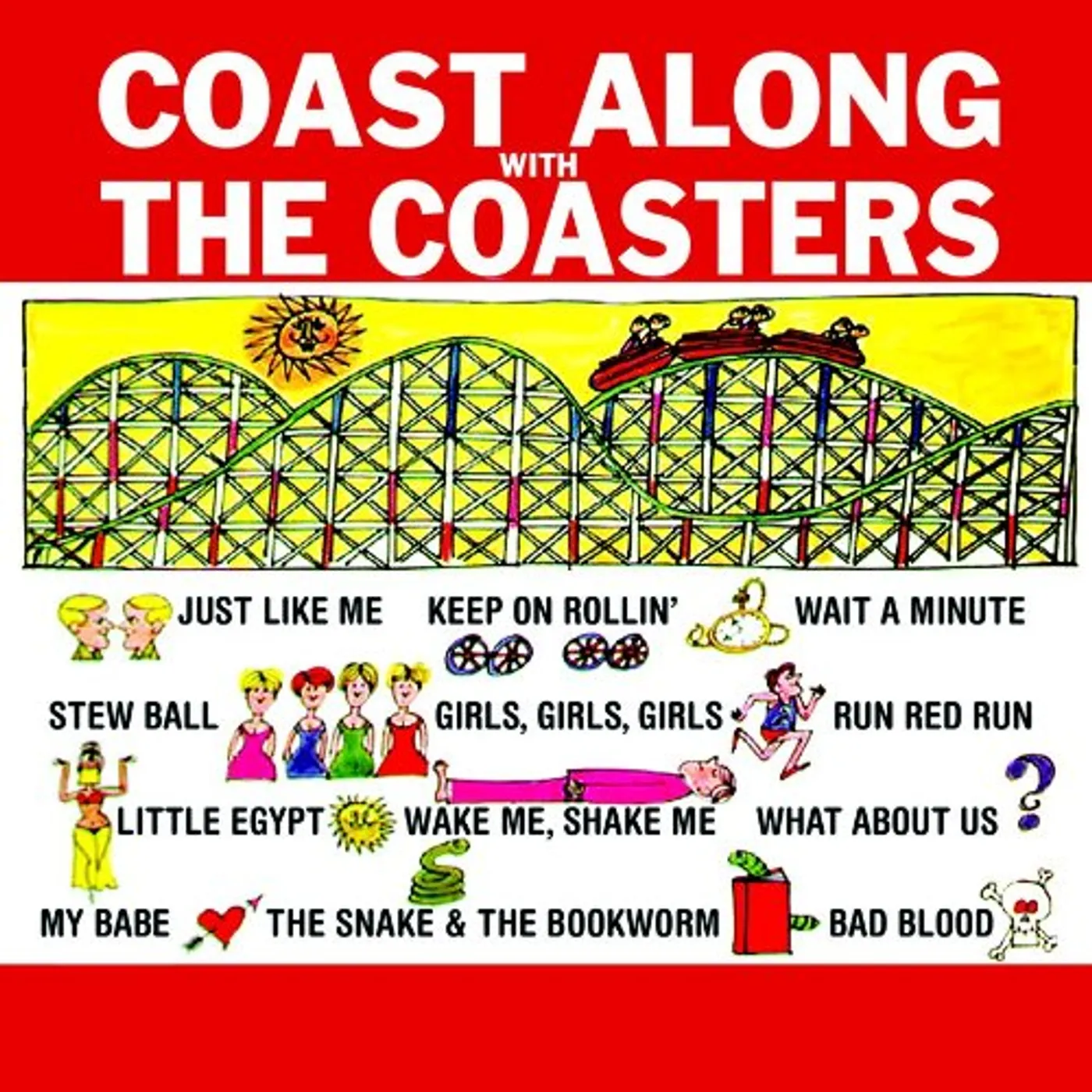 Coasters COAST ALONG CD