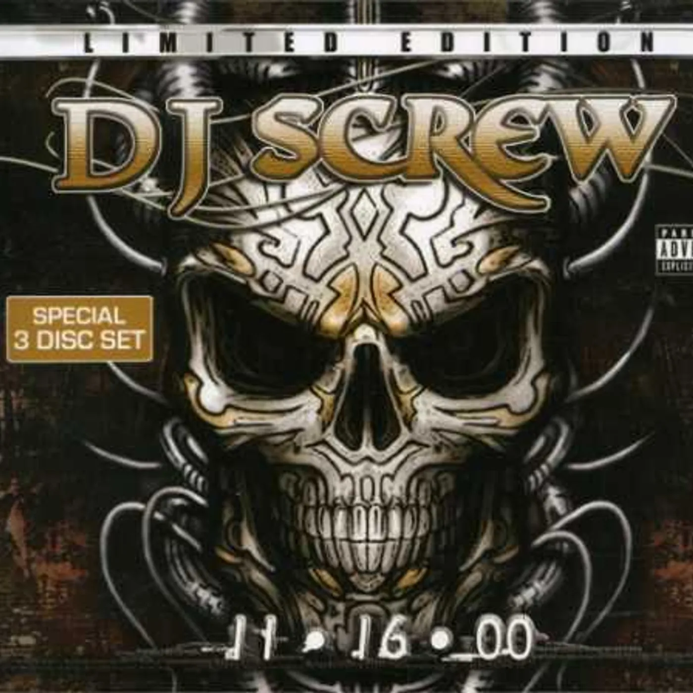 DJ Screw 11-16-00 CD