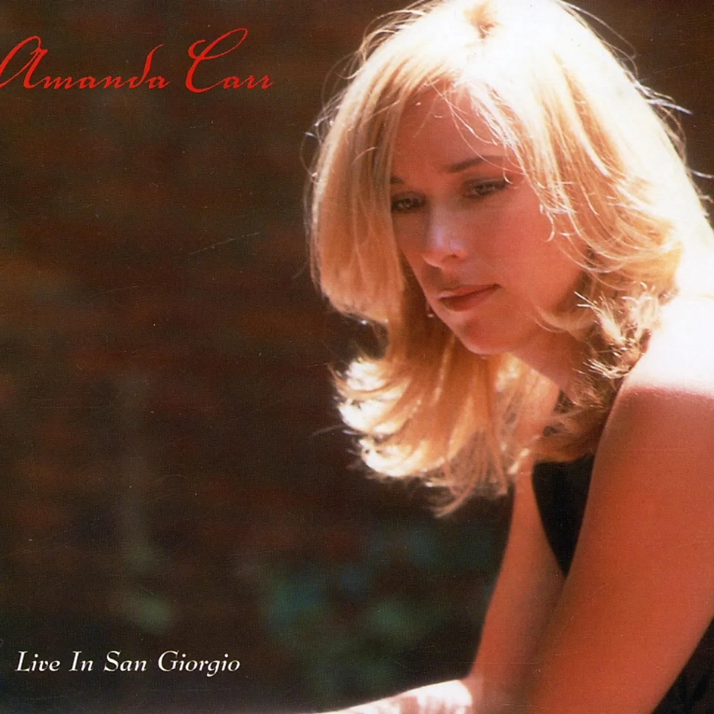 Amanda Carr LIVE IN SAN GIORGIO CD