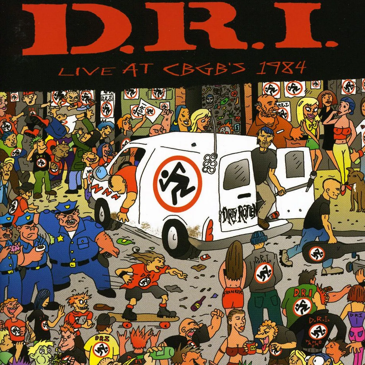 D.R.I. LIVE AT CBGB'S 1984 CD