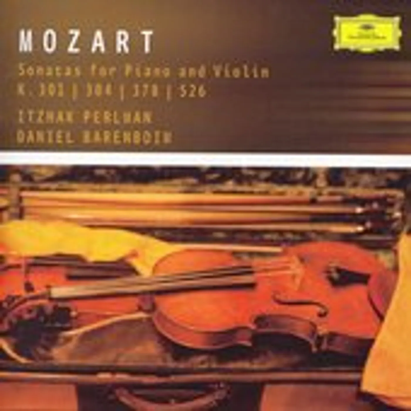 MOZART / PERLMAN / BARENBOIM SONATAS FOR VIOLIN & PIANO: MOZART COLLECTION CD