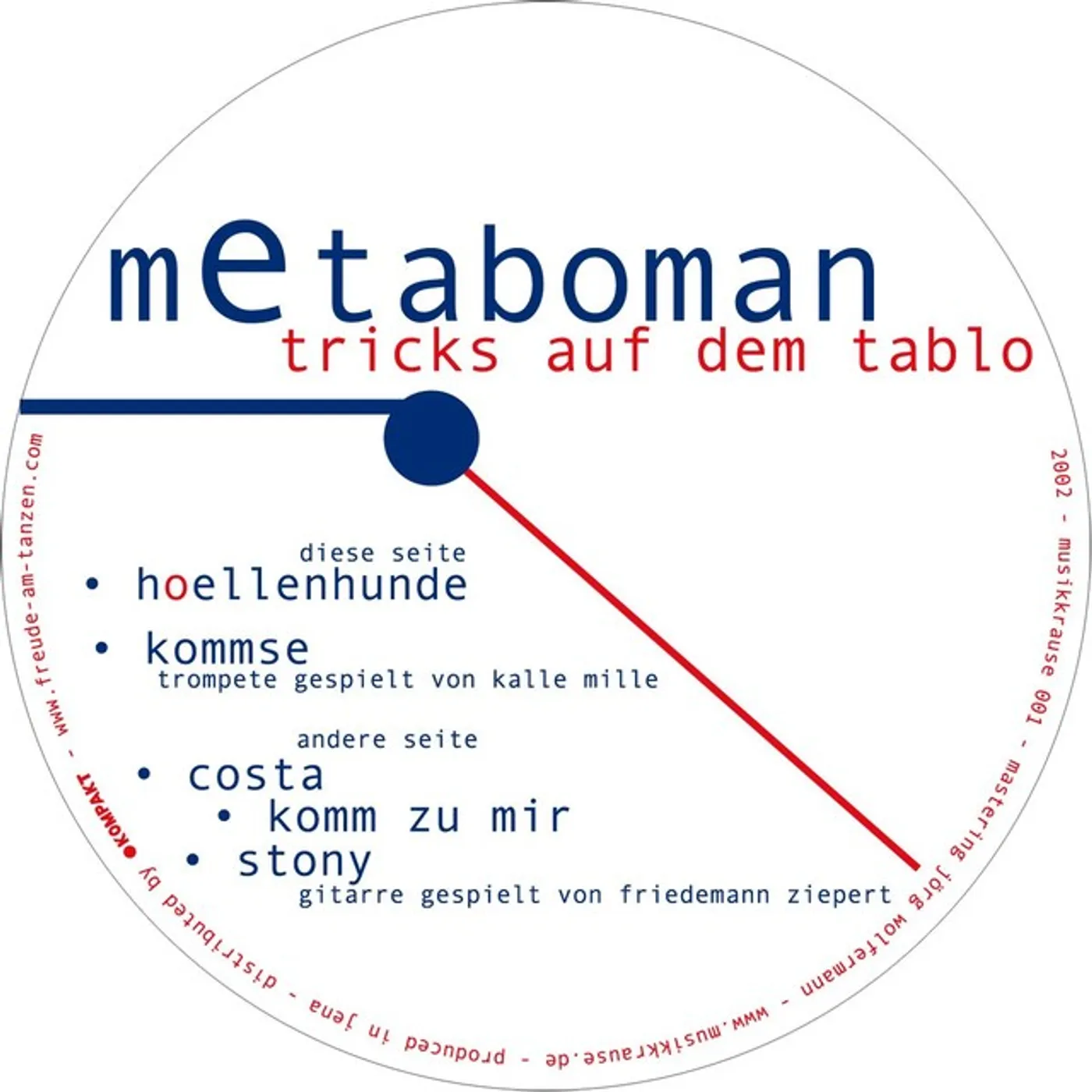 Metaboman Tricks Auf Dem Tablo Vinyl Record
