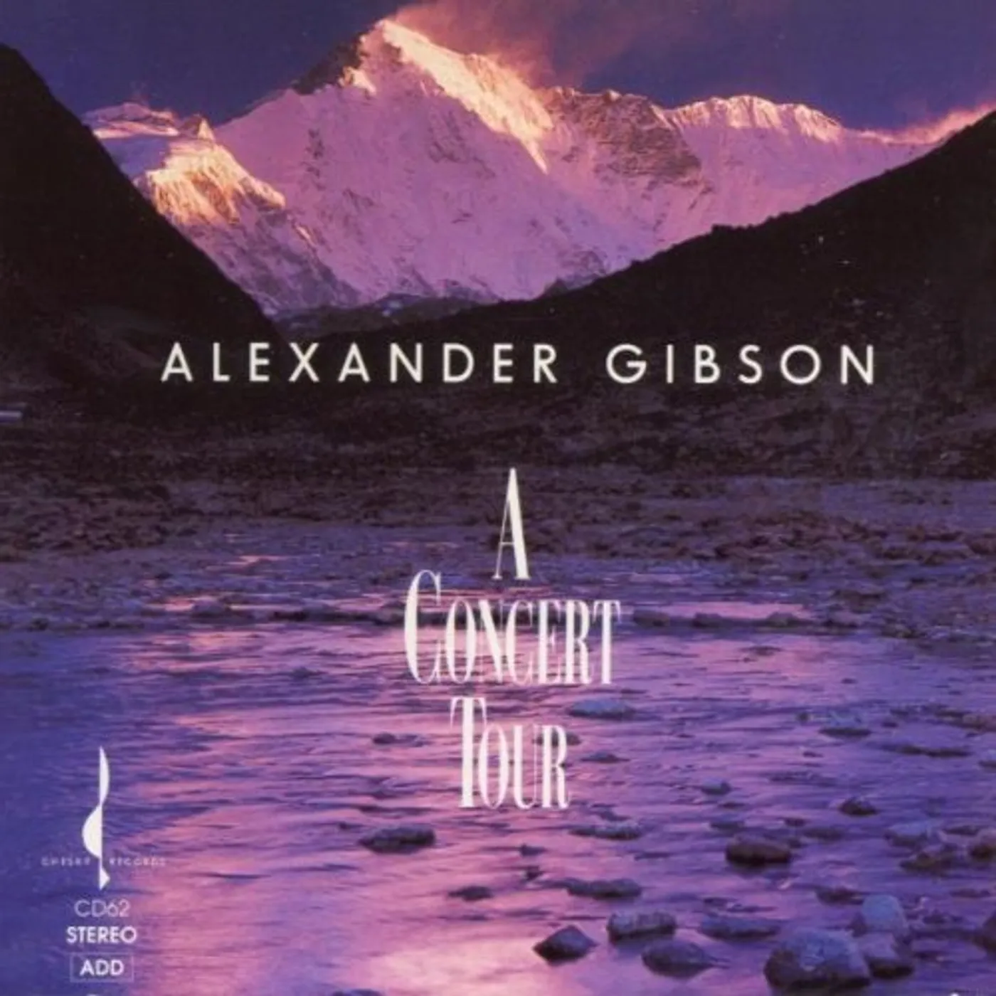 Alexander Gibson CONCERT TOUR CD