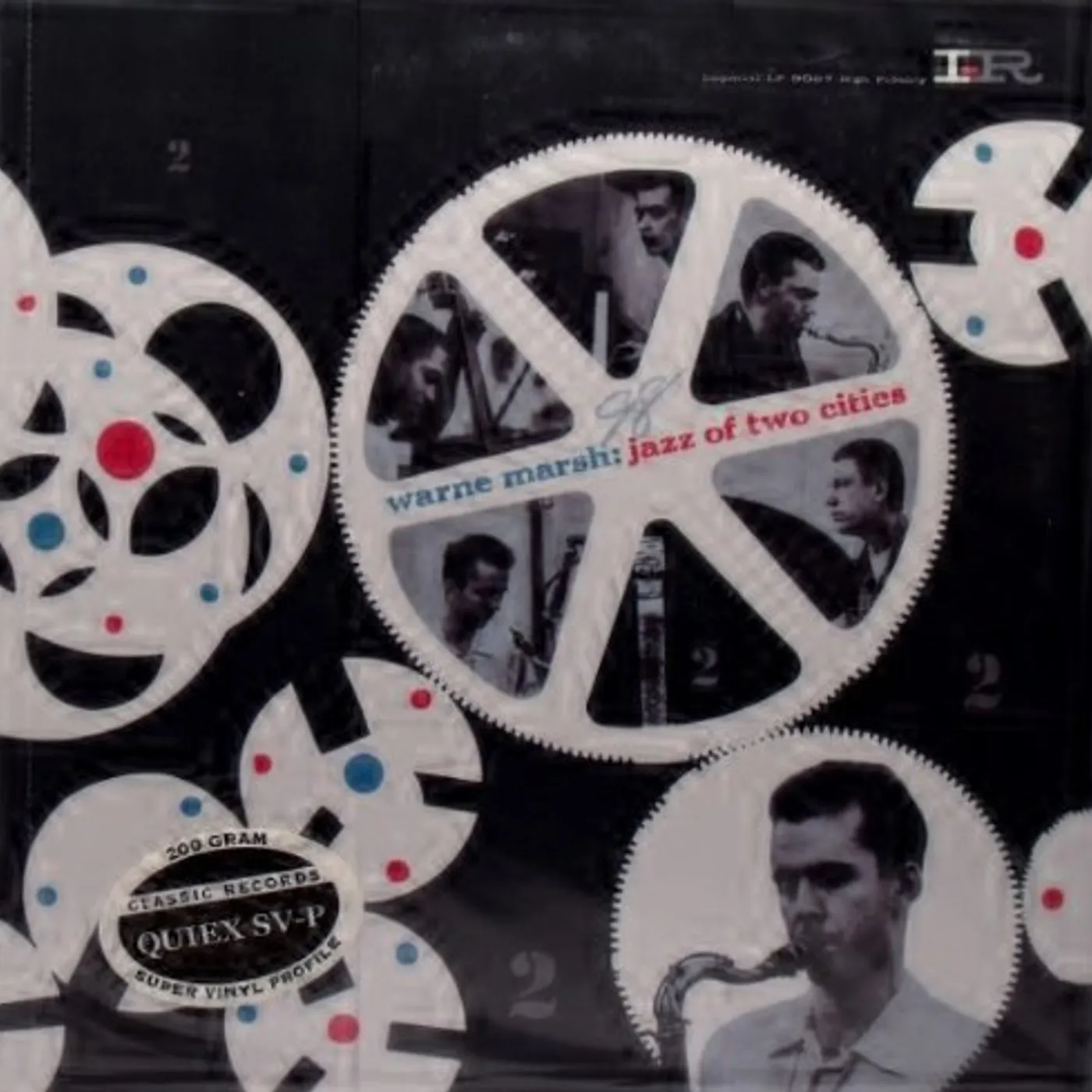 Warne Marsh JAZZ OF TWO CITES Vinyl Record