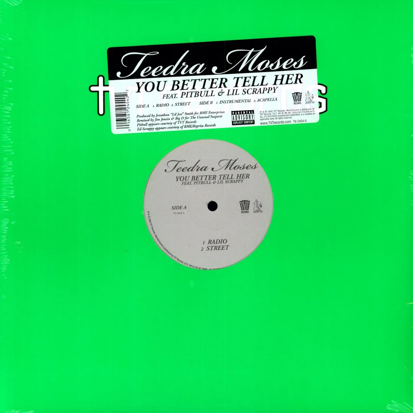 Teedra Moses YOU BETTER TELL HER Vinyl Record