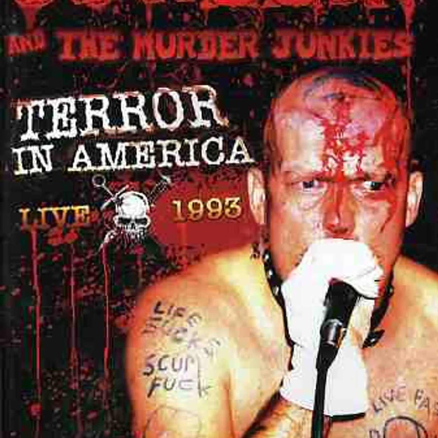 GG Allin TERROR IN AMERICA: LIVE 1993 DVD
