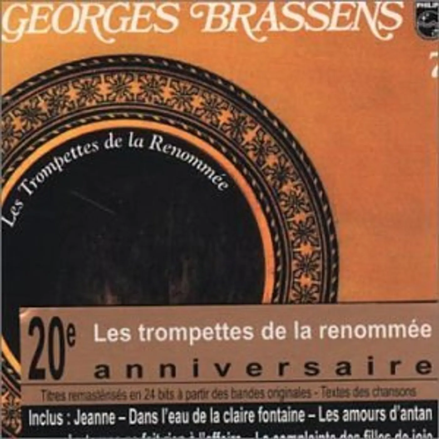Georges Brassens LES TROMPETTES DE LA RENOMMEE CD