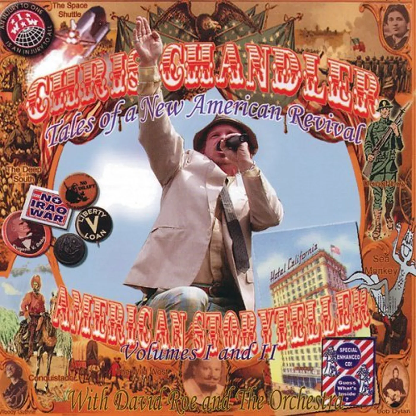 Chris Chandler AMERICAN STORYTELLER 1 & 2 CD