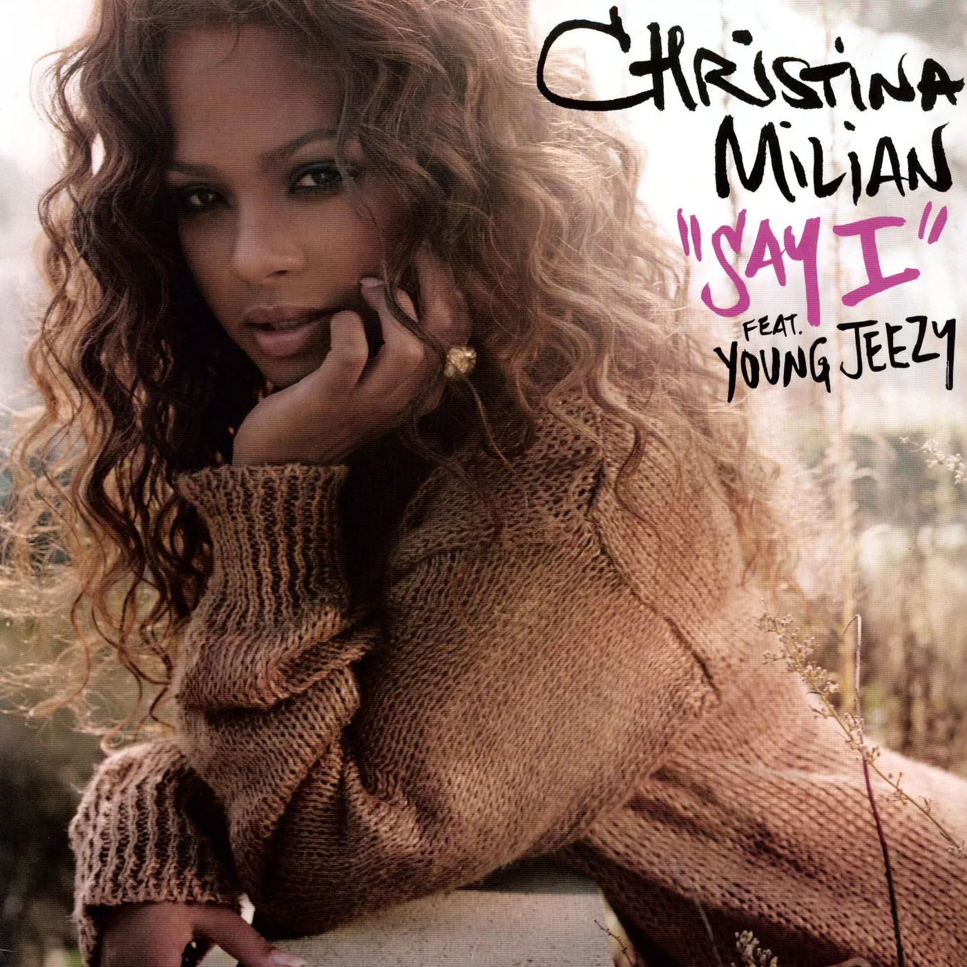 Christina Milian SAY I (X3) Vinyl Record