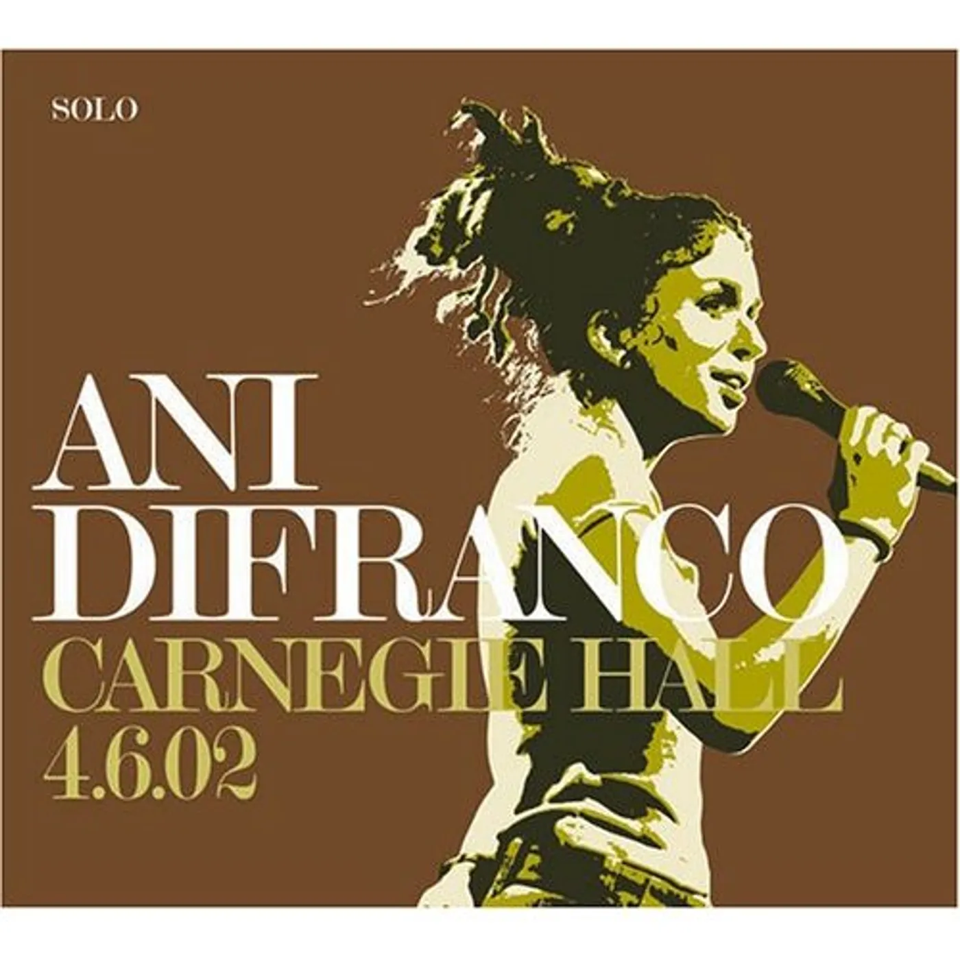 Ani DiFranco CARNEGIE HALL CD
