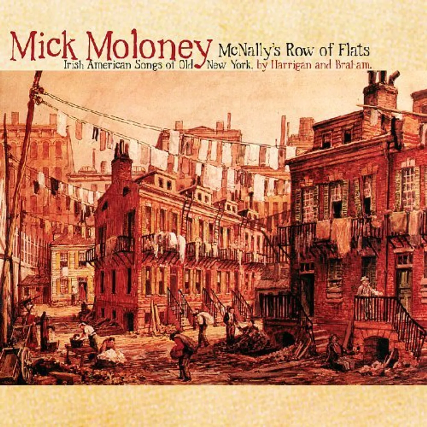 Mick Moloney MCNALLY'S ROW OF FLATS CD