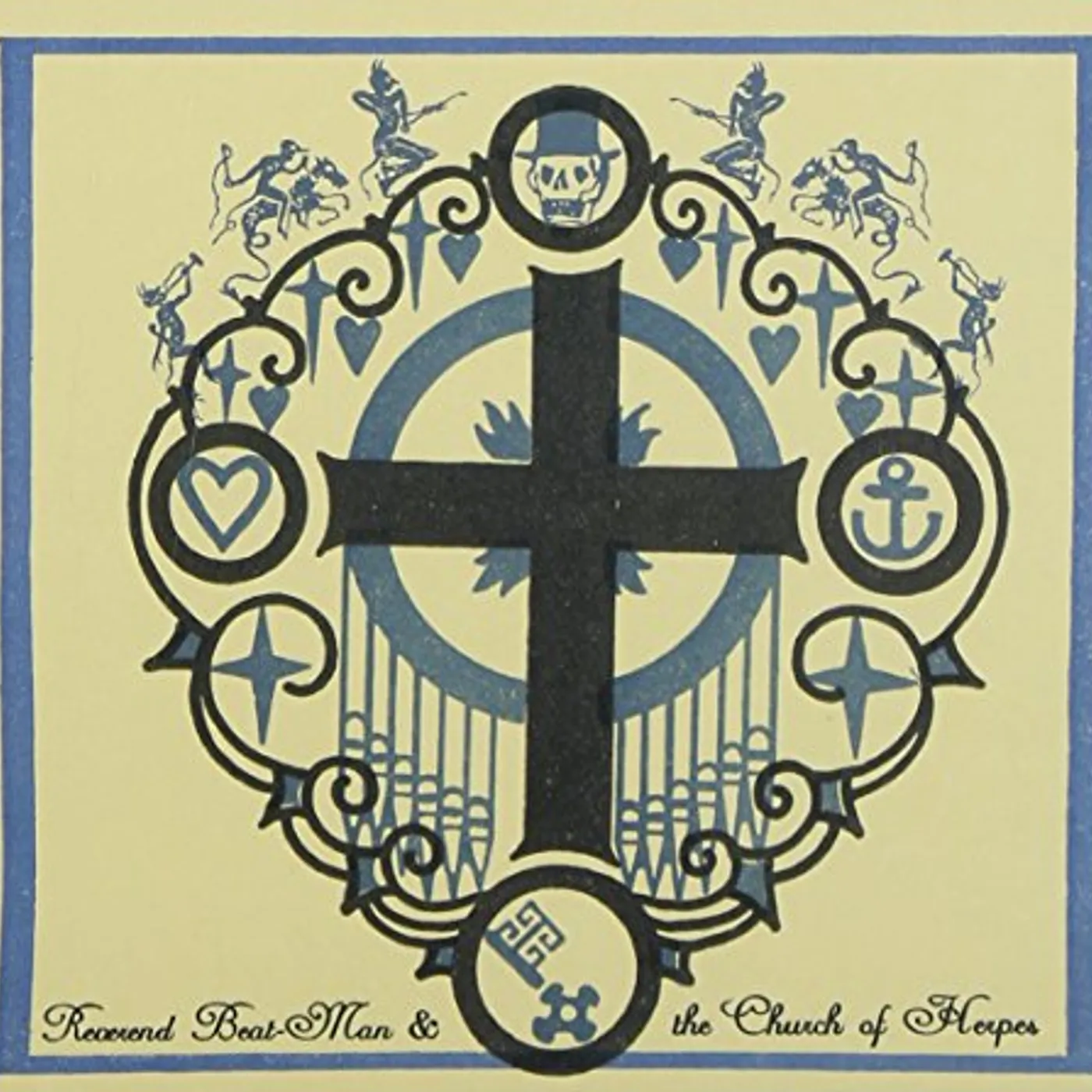 REVEREND BEAT-MAN / CHURCH OF HERP Your Favorite Position Is On Your Knees Vinyl Record