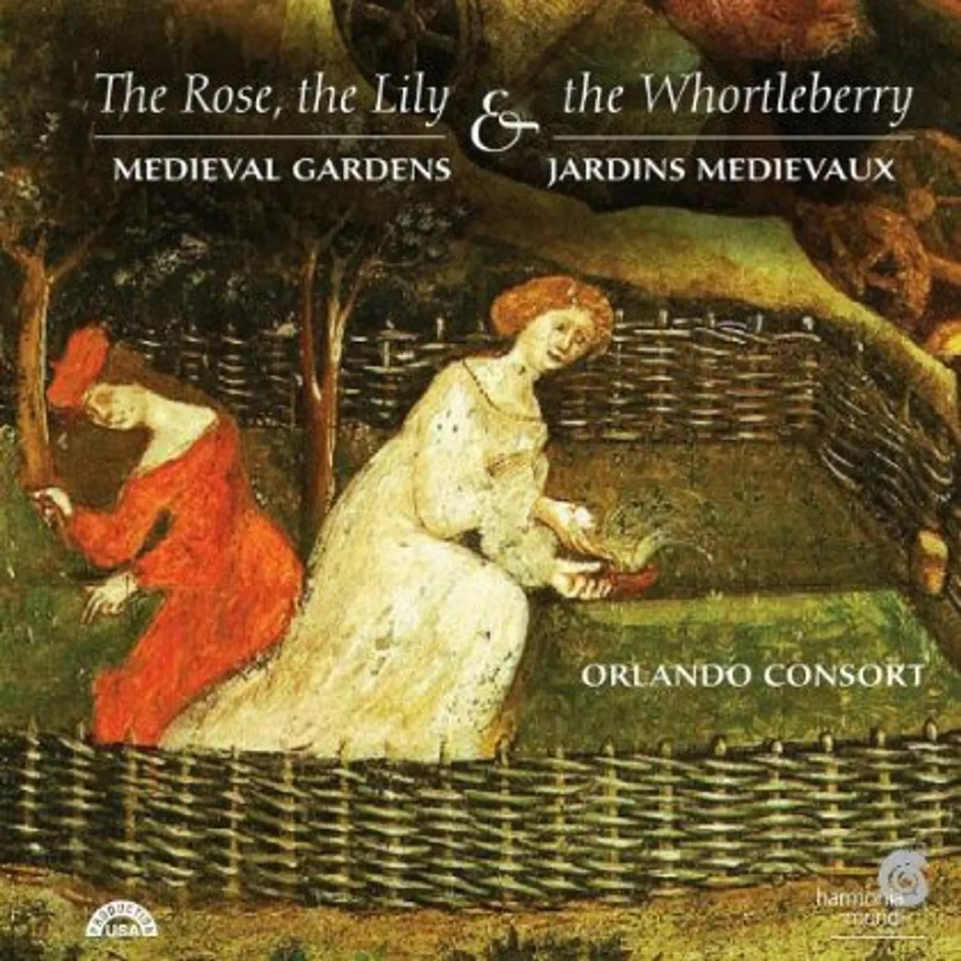 Orlando Consort ROSE THE LILY & THE WHORTLEBERRY CD