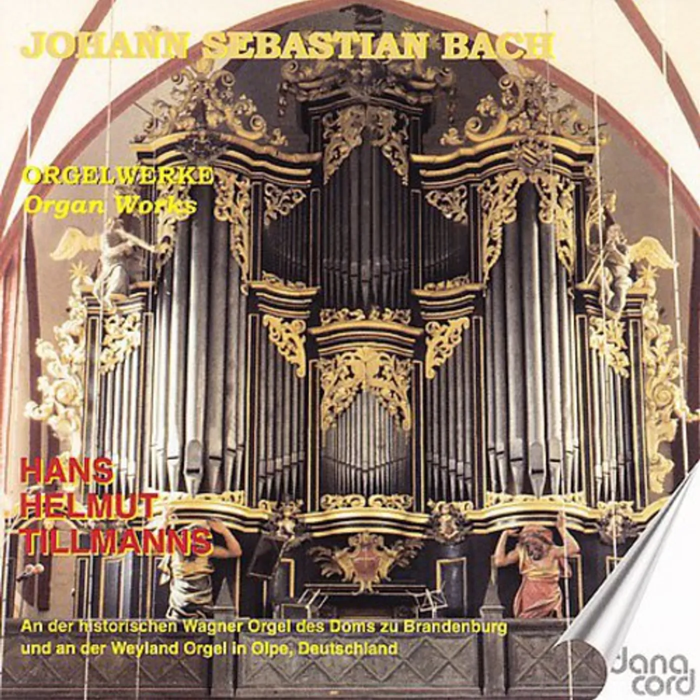 J.S. Bach ORGAN CHORALES FROM THE NEUMEISTER COLLECTION CD