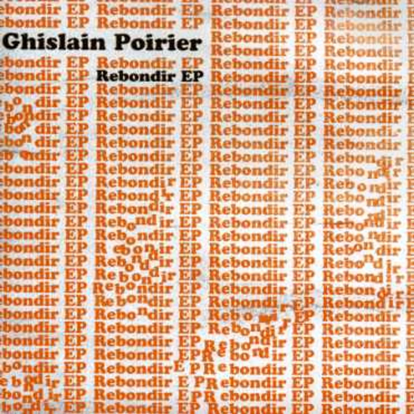 Ghislain Poirier REBONDIR CD