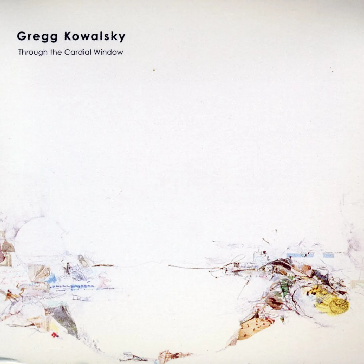 Gregg Kowalsky THROUGH THE CARDIAL WINDOW CD