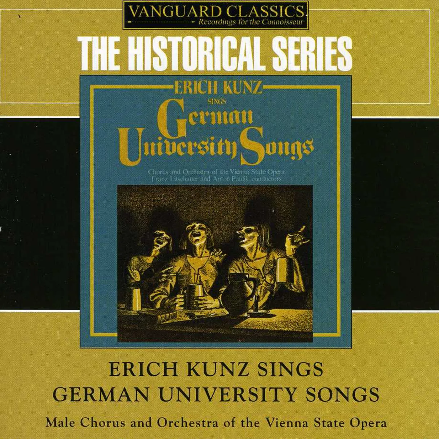 ERICH KUNZ SINGS GERMAN UNIVERSITY SONGS CD