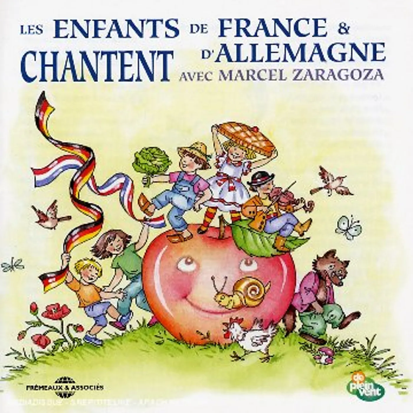 Marcel Zaragoza FRENCH & GERMAN CHILDREN SING WITH MARCEL CD