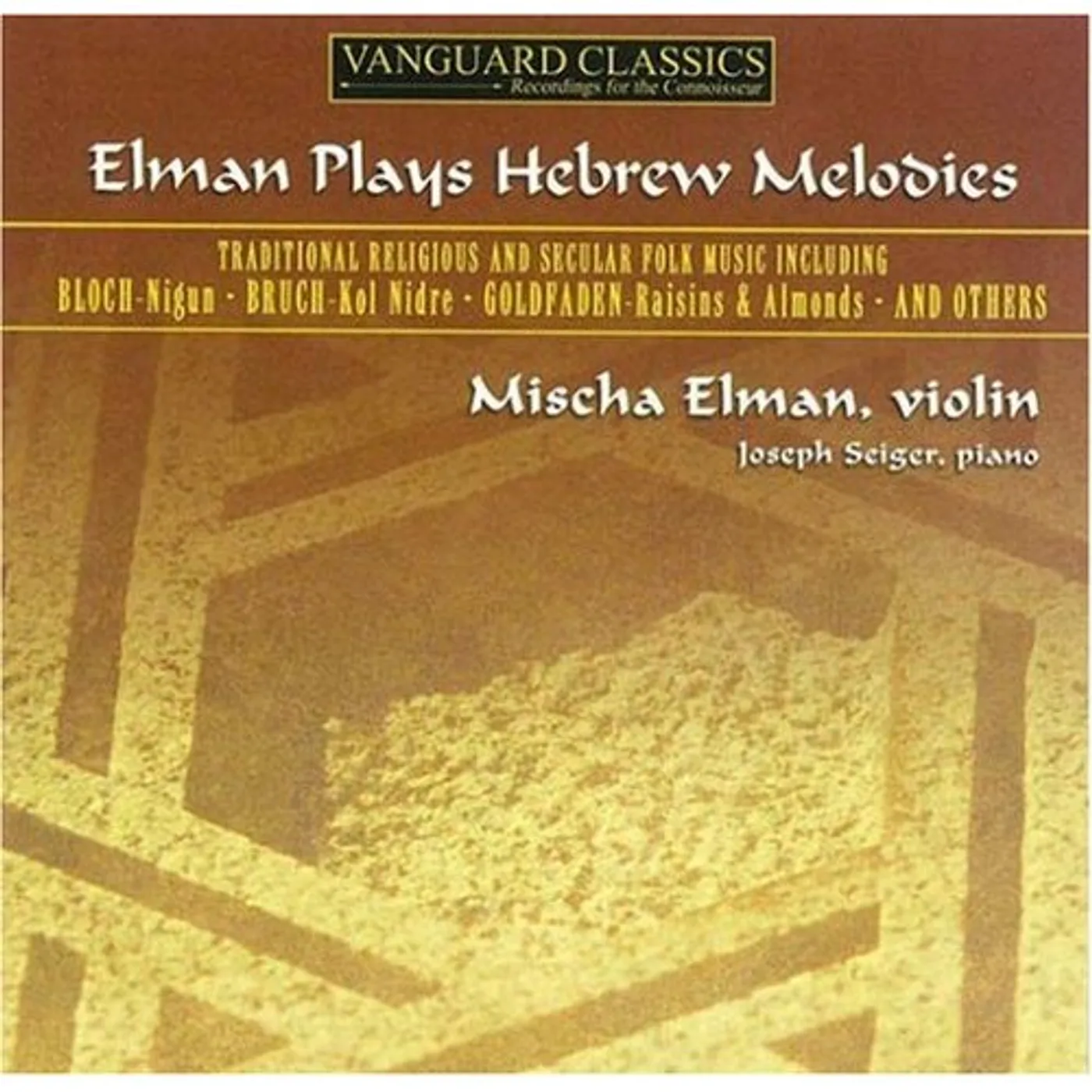 Mischa Elman PLAYS HEBREW MELODIES CD