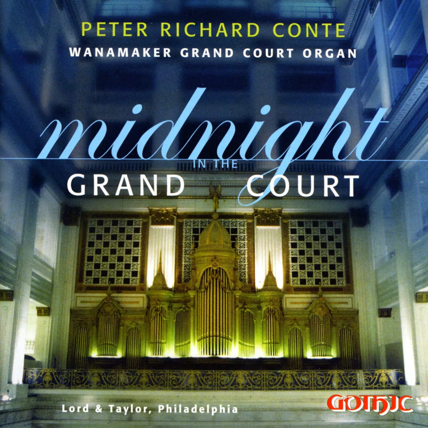 Peter Richard Conte MIDNIGHT IN THE GRAND COURT CD