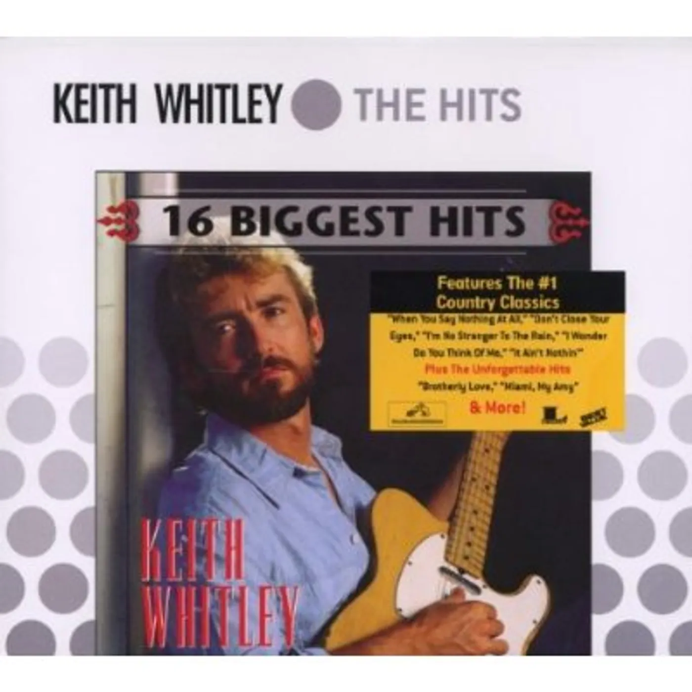Keith Whitley 16 BIGGEST HITS CD
