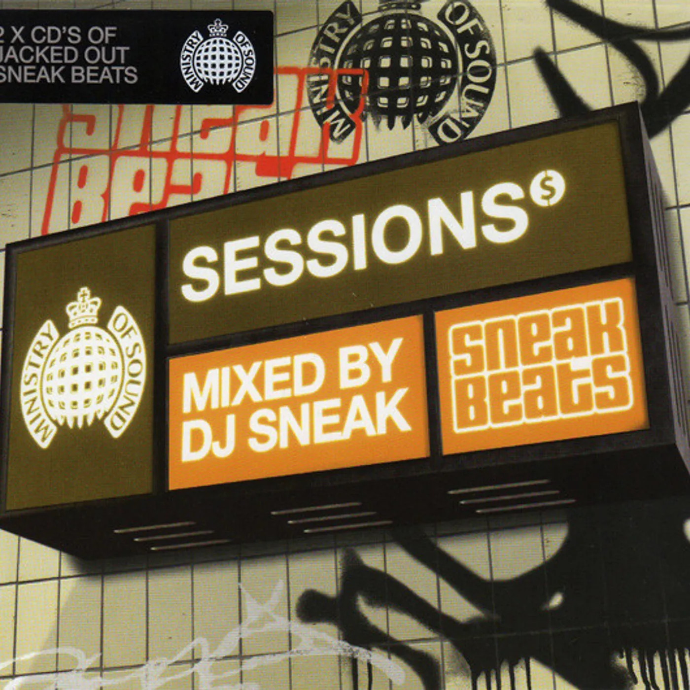 SESSIONS MIXED BY DJ SNEAK CD