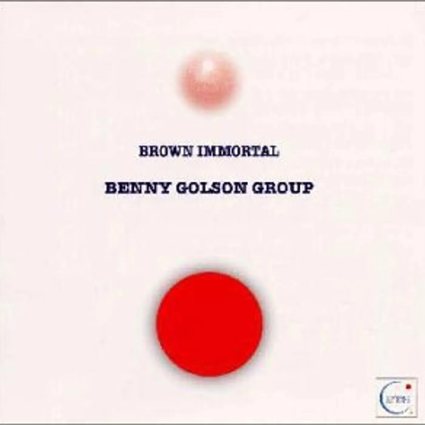Benny Golson BROWN IMMORTAL CD